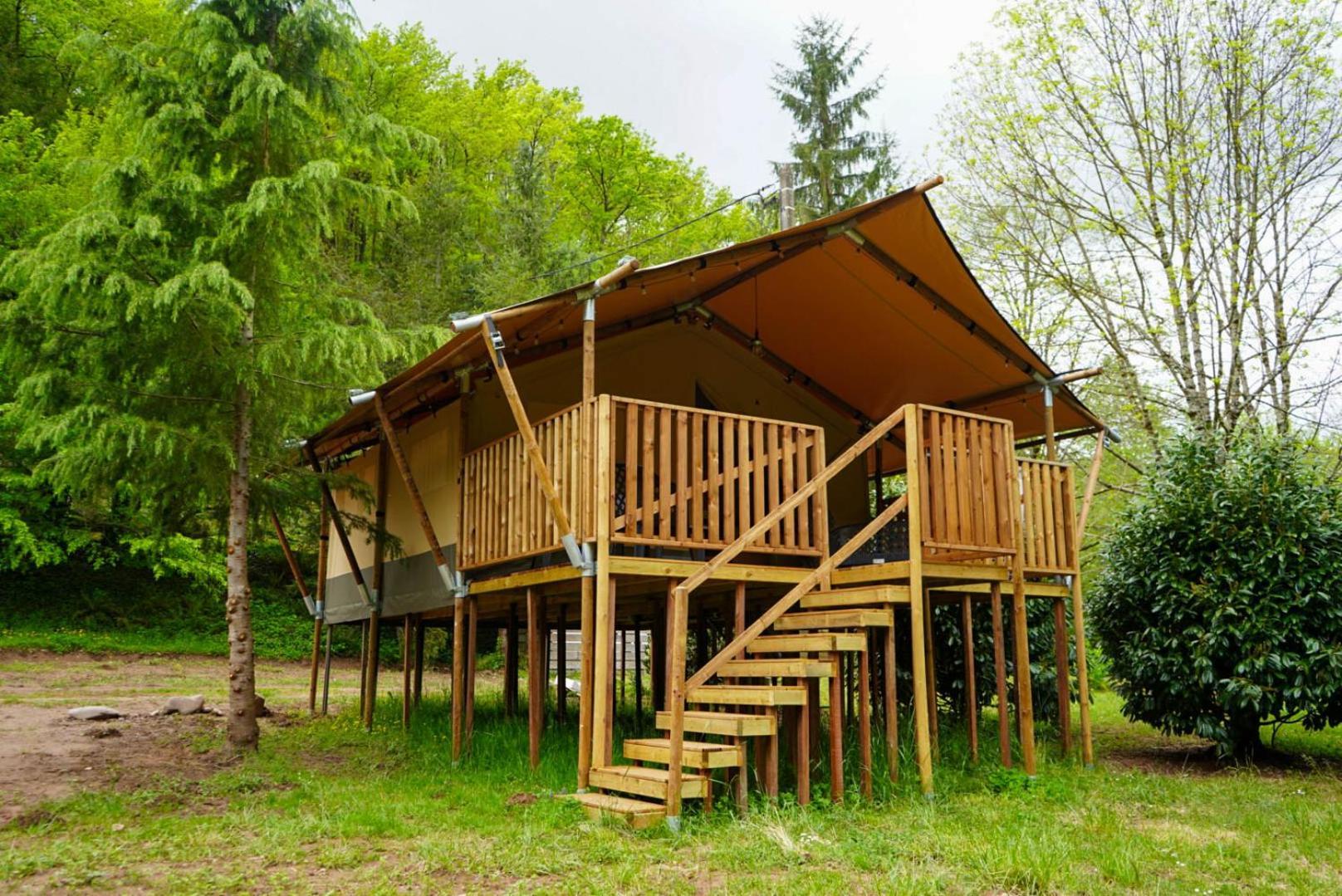 Camping Pittoresque Saint-Parthem ภายนอก รูปภาพ